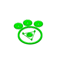 Fidget engrenage planétaire — photo 3