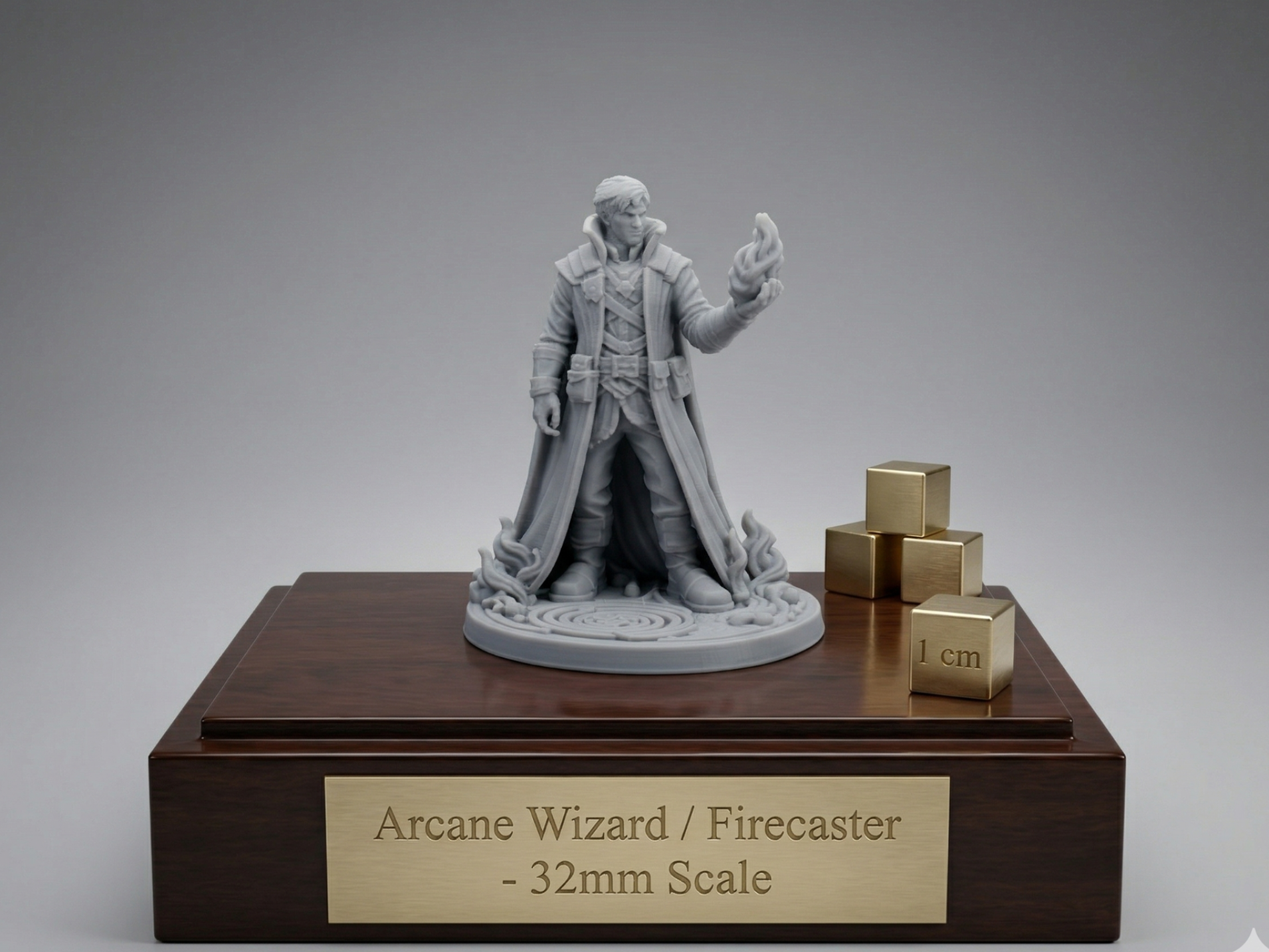 Arcane Wizard / Firecaster Miniature Tabletop 32mm