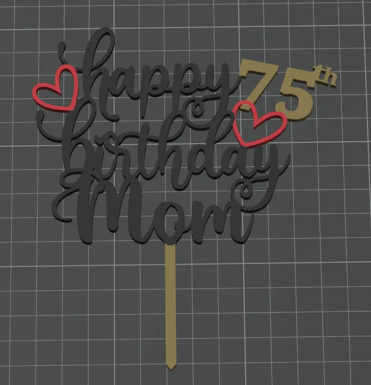 Moms 75th birthday