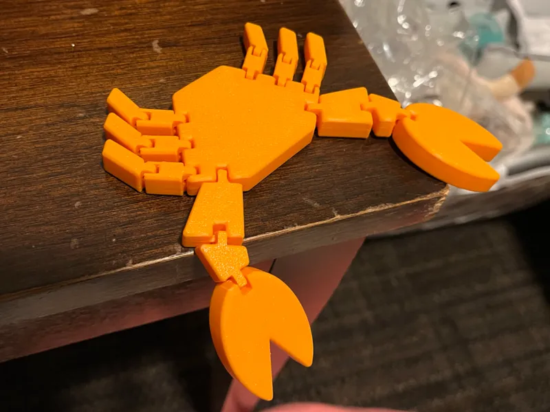 Articulated Fidget Crab