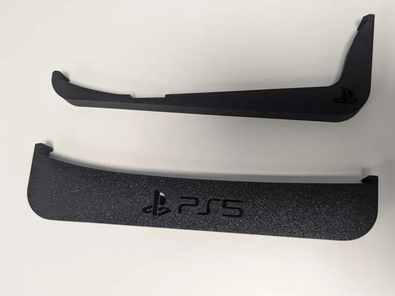 PS5 slim Disc drive horizontal stand with logo