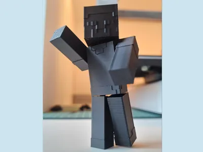 Minecraft Steve articulated (incl. multi-color)
