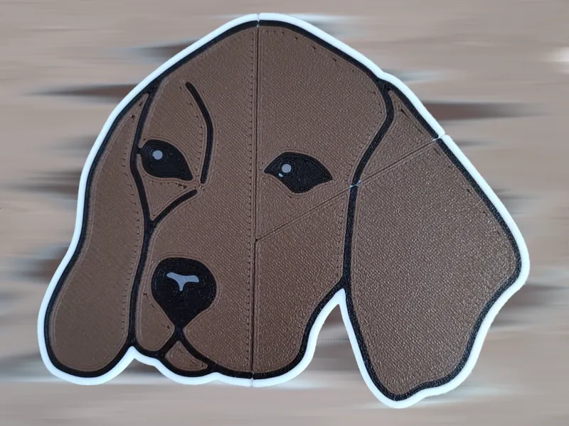 puppy puzzle for kids and toddlers