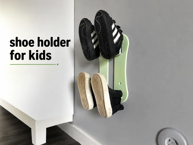 Shoe Holder for Kids – Wall-Mounted Organizer