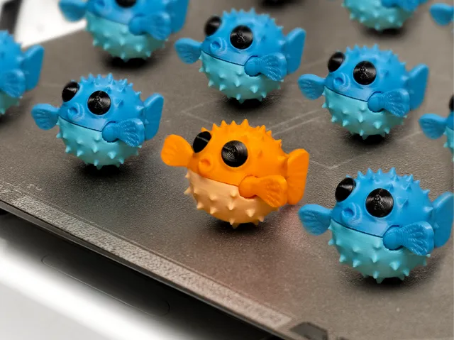 Articulated Pufferfish - Flexi