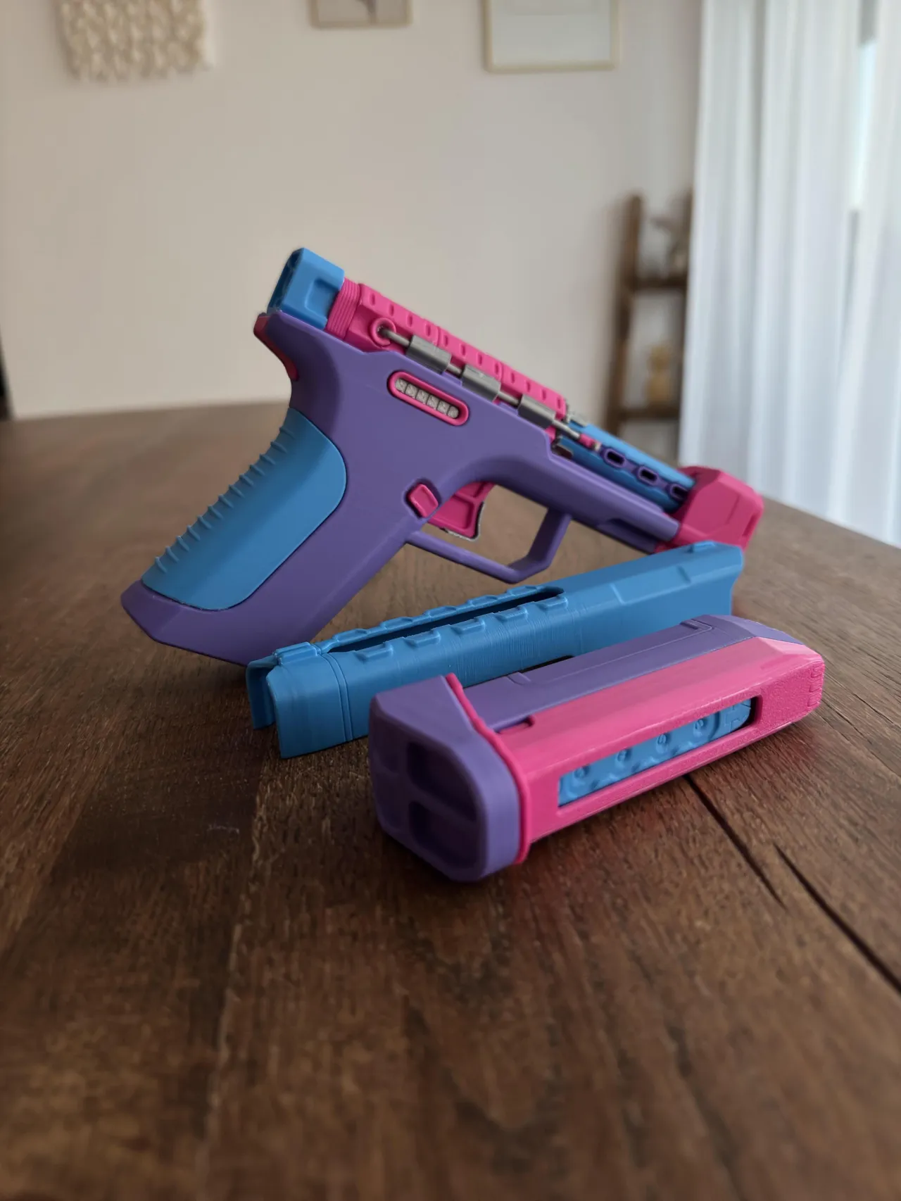 3dworkbench Rail Pistol Concept view 2