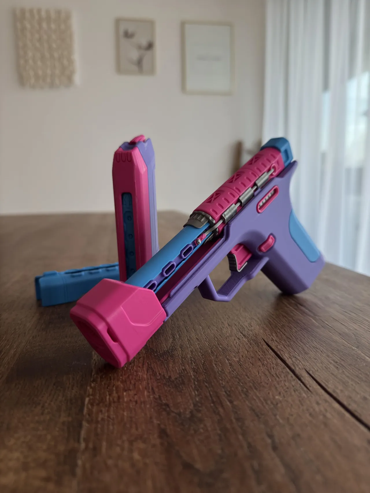 3dworkbench Rail Pistol Concept view 4