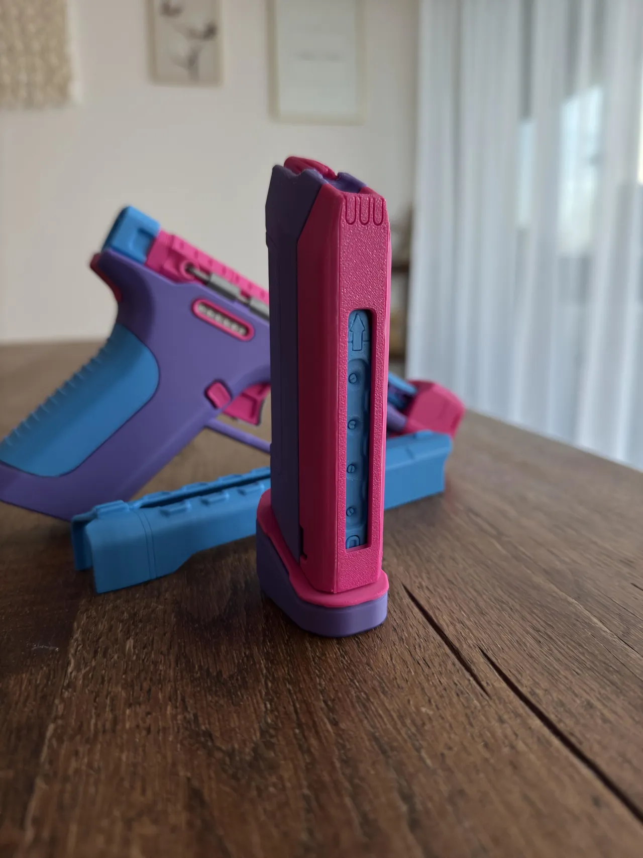 3dworkbench Rail Pistol Concept view 3