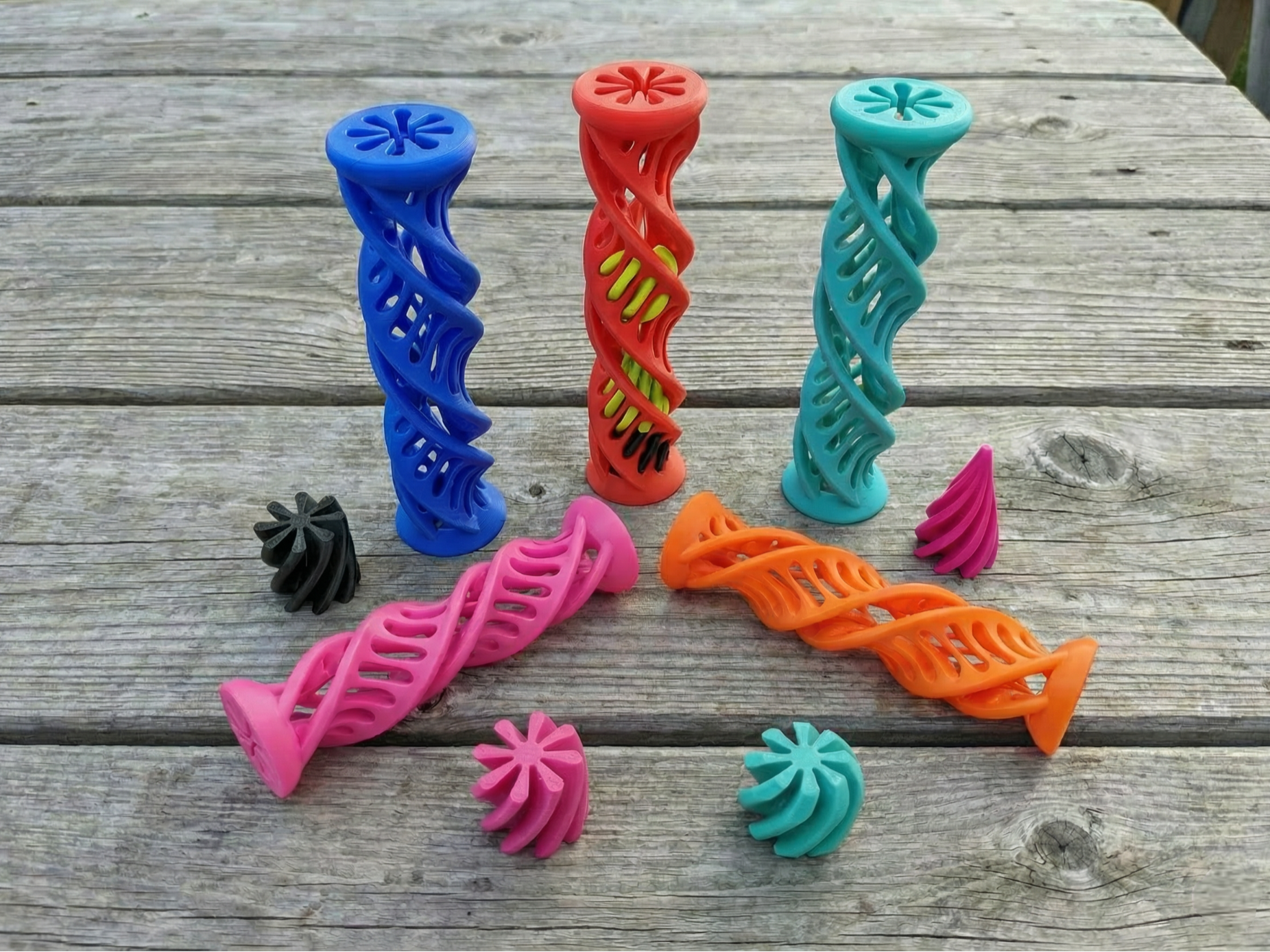 Impossible Passthrough Double Helix Fidget