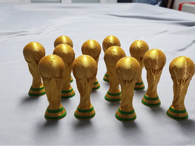 Mini coupe du monde avec STL socle personnalisable