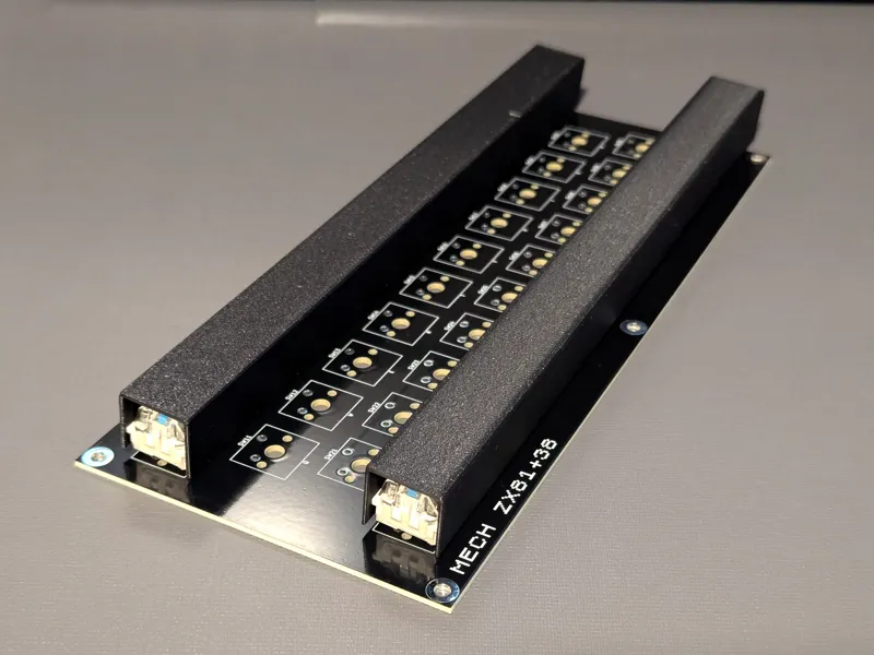 Keyboard Switch Holder for Soldering
