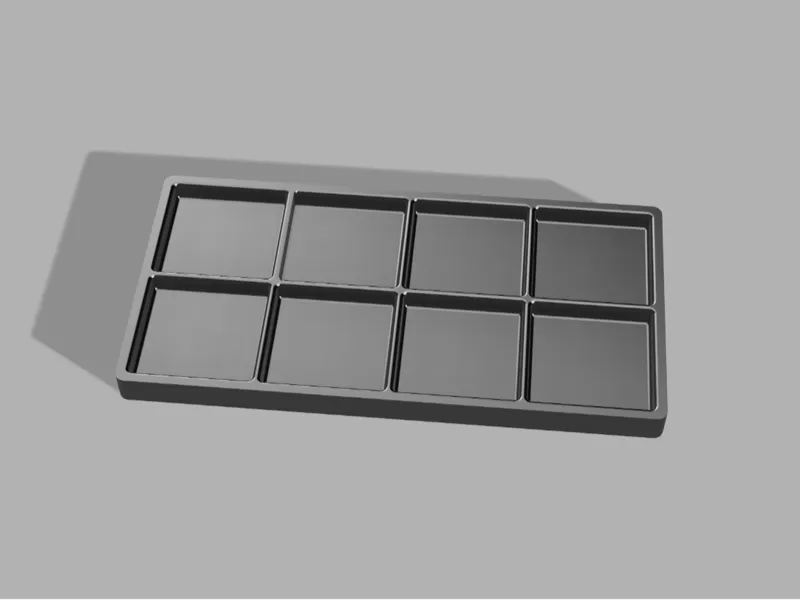 Kleine Schale für Kleinteile, Schrauben etc. 2x4