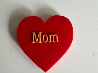 Heart-shaped jewelry box