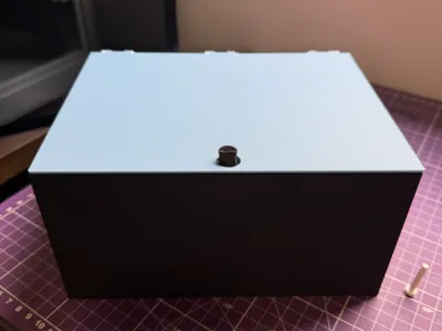 3D Printable Box 200x150 mm with Lock