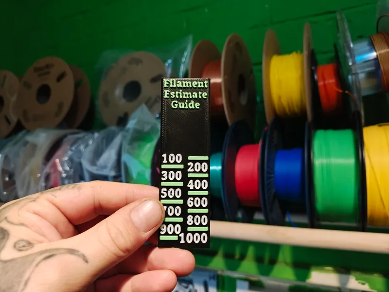 Filament Estimate Guide
