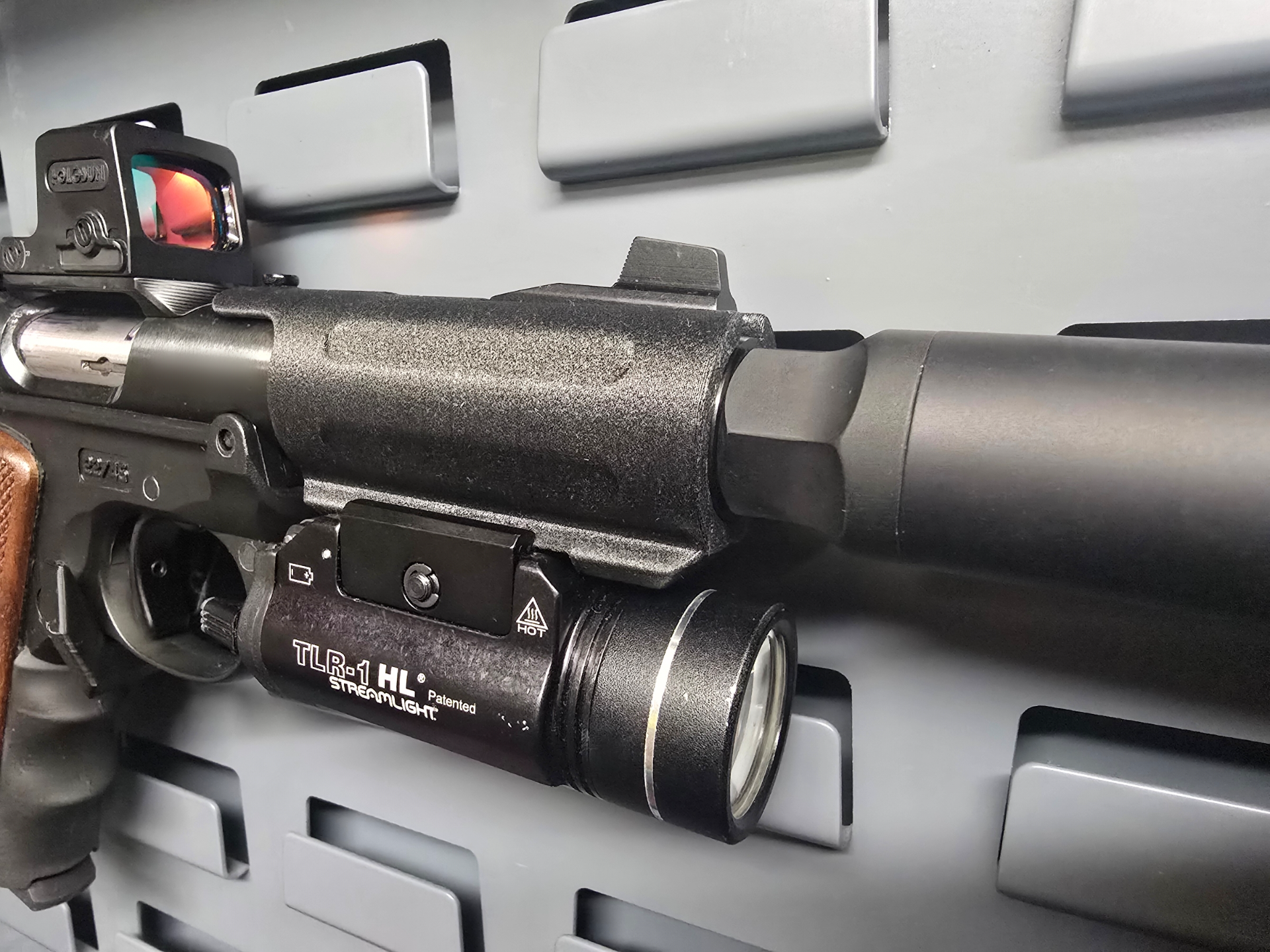 Ruger Mark IV Light Saddle with revised dimensions
