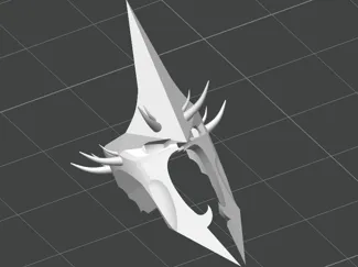 Toy Brick Witch King Crown