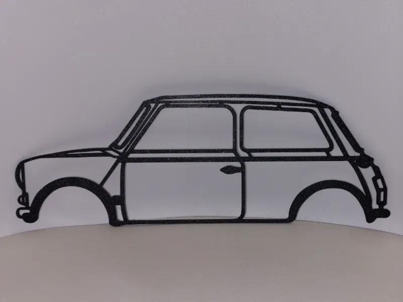 Mini Classic Silhouette Wall Art – Fast Print