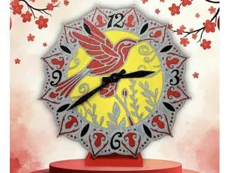 Hummingbird Clock