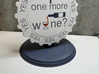 Pedestal for Whine / Beer spinner wheel