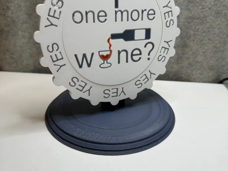 Pedestal for Whine / Beer spinner wheel