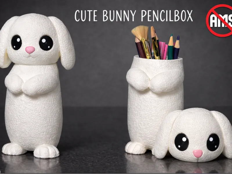 Cute Bunny Pencilbox