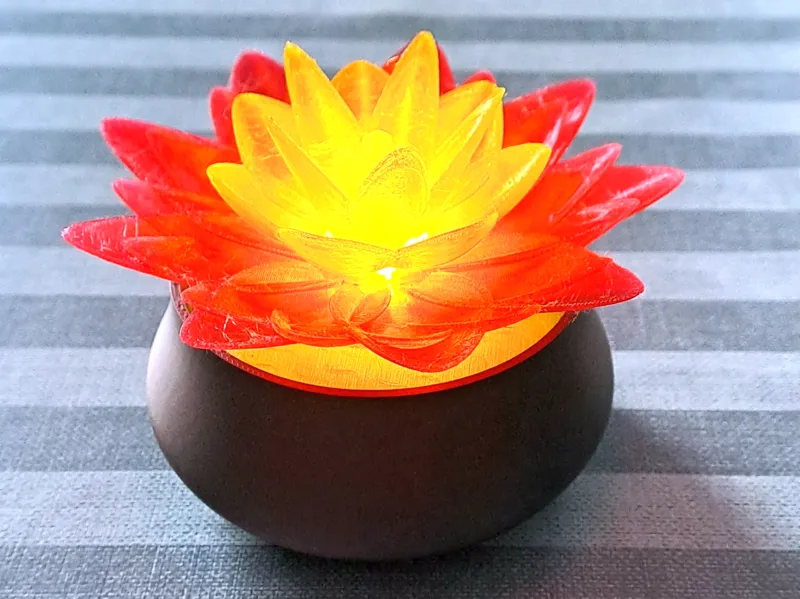 Blumenlampe