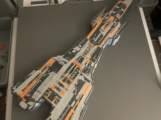The Expanse MCRN Donnager (ship) Lightbox