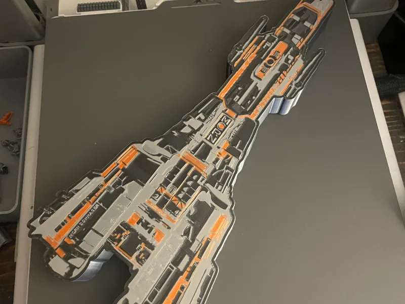 The Expanse MCRN Donnager (ship) Lightbox