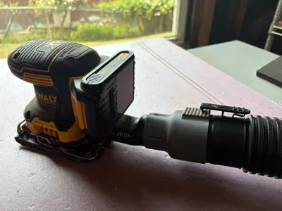 DeWalt DCW200 to ShopVac adapter