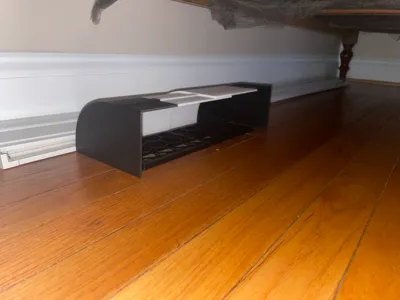 Adjustable Vent Deflector with Magnet Inserts