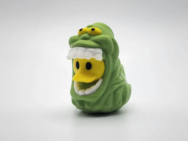Slimer Ghostbusters Duck