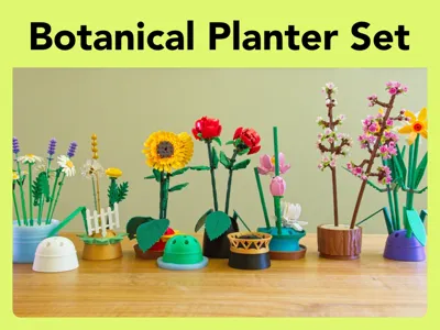 Botanical Planter Set - Creativity for Arranging!