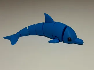 Cute Articulated Dolphin