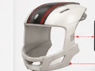 Mangogo ai robot helmet
