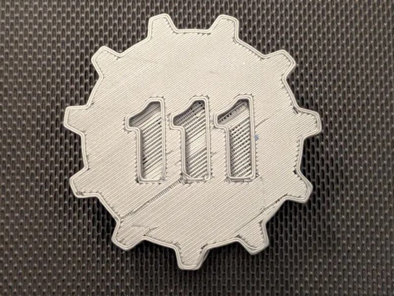 Vault 111 Gear Belt Buckle