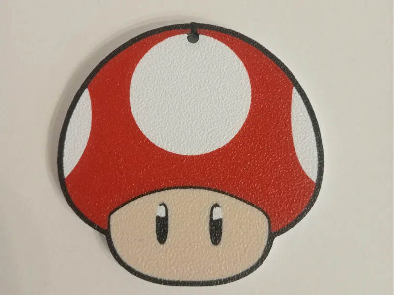 Portachiavi fungo super mario dominio pubblico