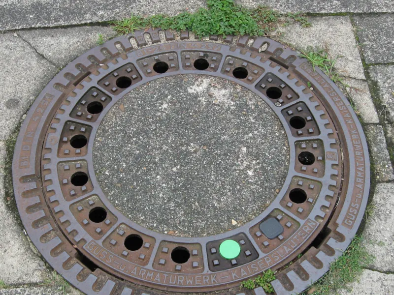 Verschlusskappen für Abwasser- Regen-Schachtdeckel