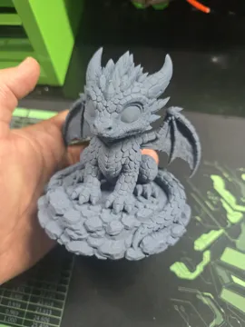 Adorno temático: Cute Baby Dragon - Defend your desk with cuteness — vista de referencia 5