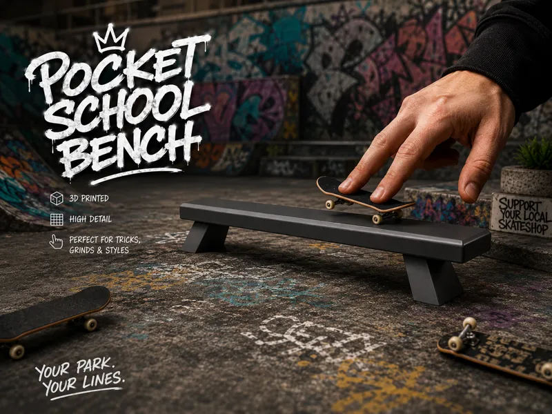 Pocket  School Bench