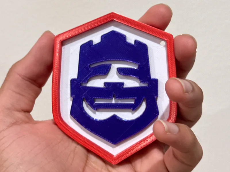 Clash Royale League Keychain
