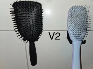 Minimalist Hairbrush Wall Mounts V2(Flat & Angled)