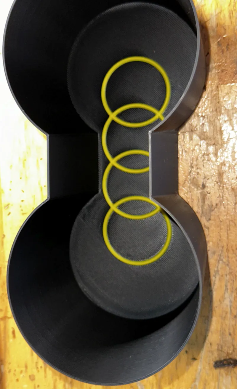 Audi A5 Cup Holder Inlay