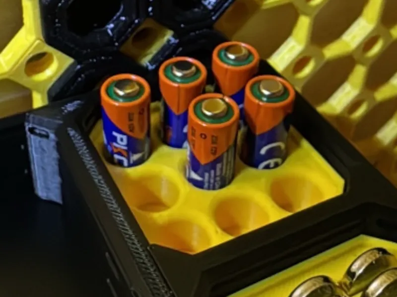 Multiboard 23A 12V Battery Multibin Insert 1x1x0.5