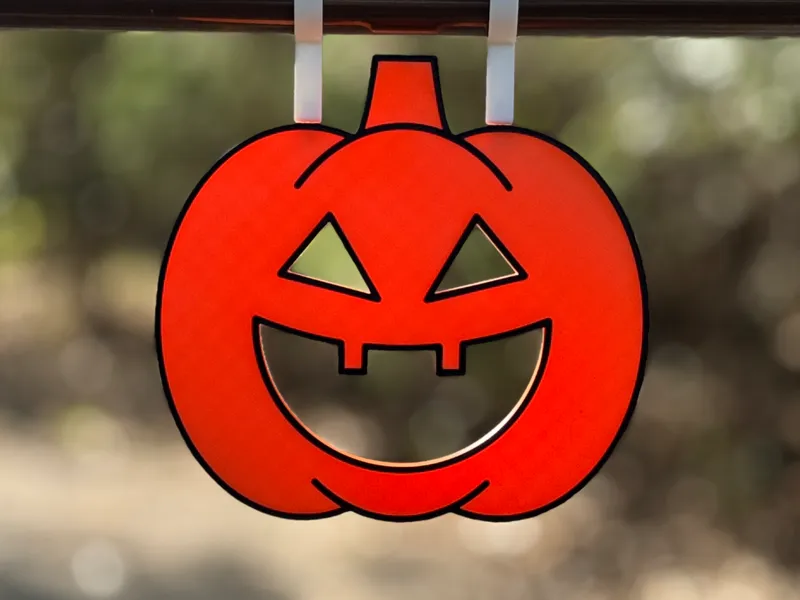 Jack-o'-lantern decoration