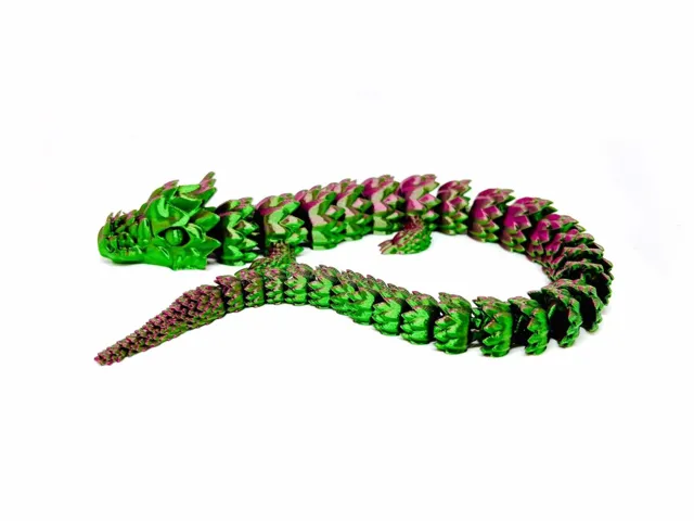 42cm fast printing articulated dragon for A1 mini!