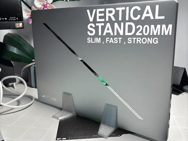 Vertical Laptop Stand 20mm