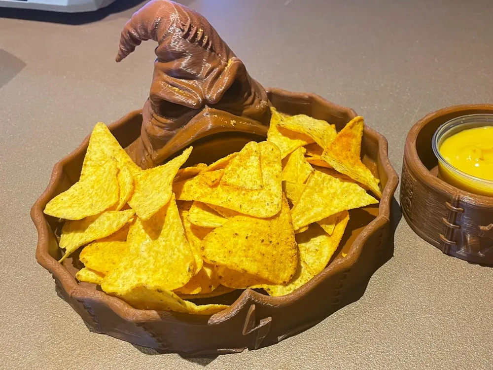 Soporte: Nachoschale im Stile vom 1 Harry Potter Film. Referencia del modelo original.