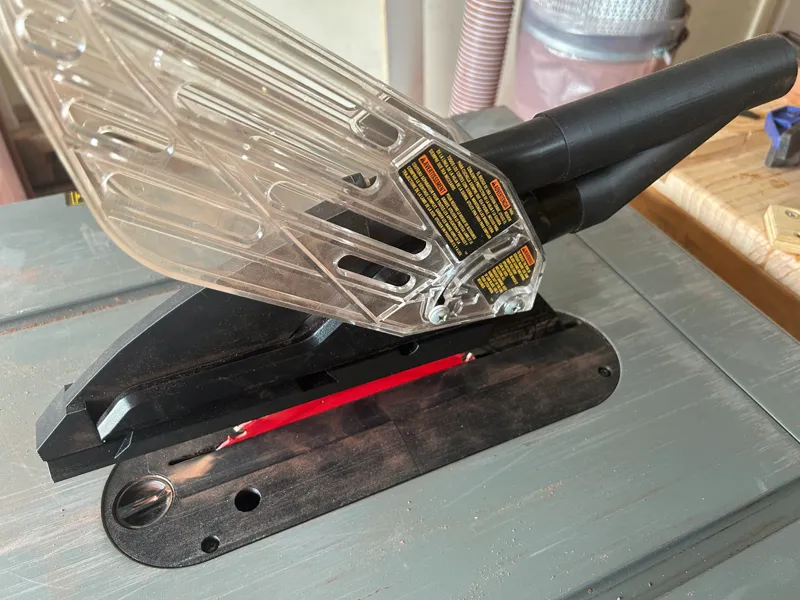 DeWalt Table Saw Blade Guard Dust Attachment 