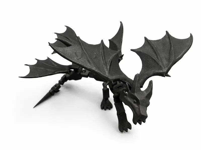Mecha Dragon and Knights